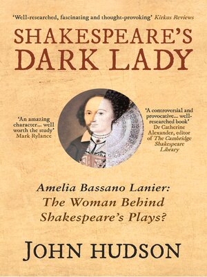 cover image of Shakespeare's Dark Lady
